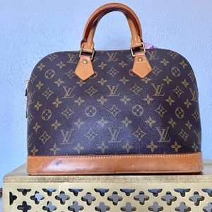 Auth vintage Louis Vuitton Alma PM “Bandeau not included”